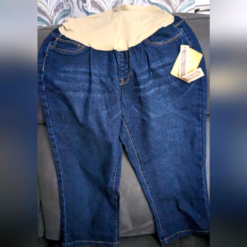 Hybrid & Company Maternity Jeans Women Size L